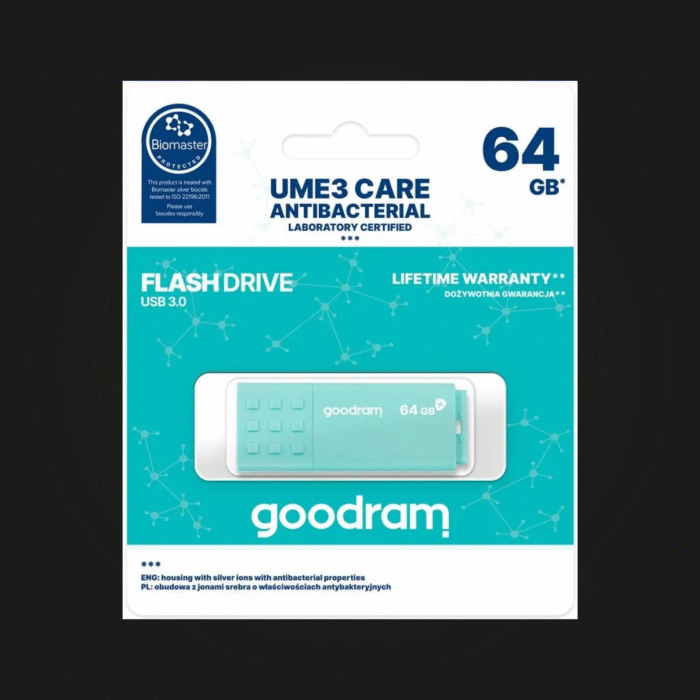 ფლეშ მეხსიერება: Goodram UME3-0640CRR11 64GB - Image 1