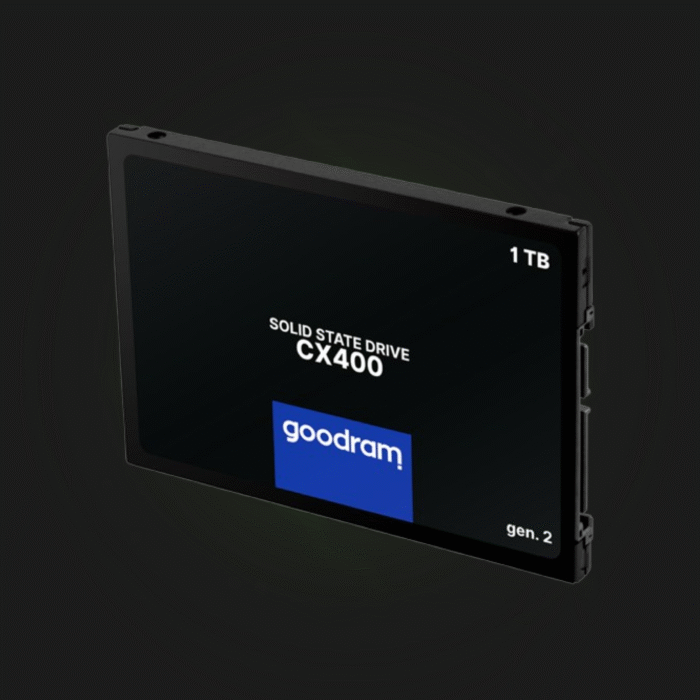 მყარი დისკი: Goodram CX400 1TB SSD - Image 1