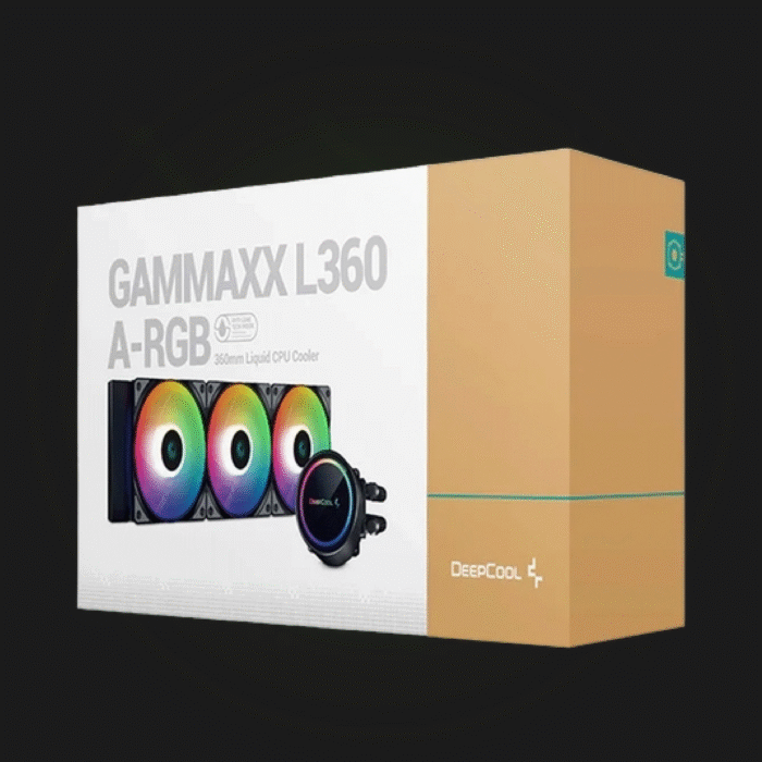 პროცესორის ქულერი: Deepcool Gammaxx L360 A-RGB - Image 1
