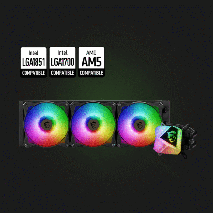 პროცესორის ქულერი: MSI Mag Coreliquid C360 - Image 1