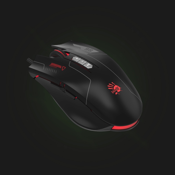 მაუსი: A4Tech Bloody ES7 RGB Esports Gaming Mouse Black - Image 2
