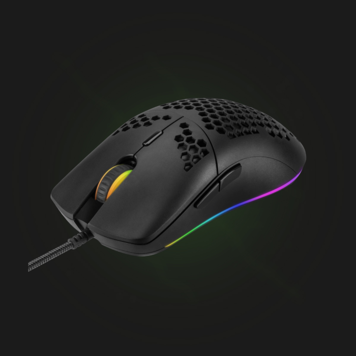 მაუსი: NOXO ORION Lightweight Gaming Mouse Black - Image 2