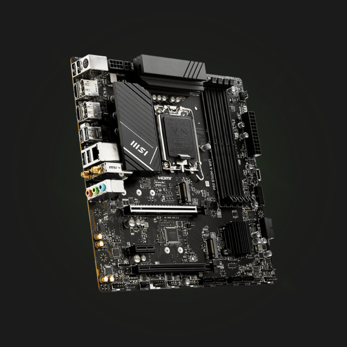 დედა დაფა: MSI PRO B760M-A WIFI LGA1700 DDR5 - Image 3