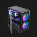 ქეისი: Segotep Gremlin1 Black + 3 RGB Cooler - Image 3