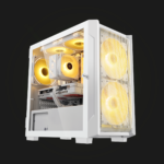 ქეისი: Segotep Gremlin1 White + 3 RGB Cooler - Image 4