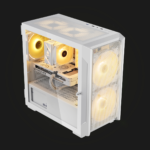 ქეისი: Segotep Gremlin1 White + 3 RGB Cooler - Image 2