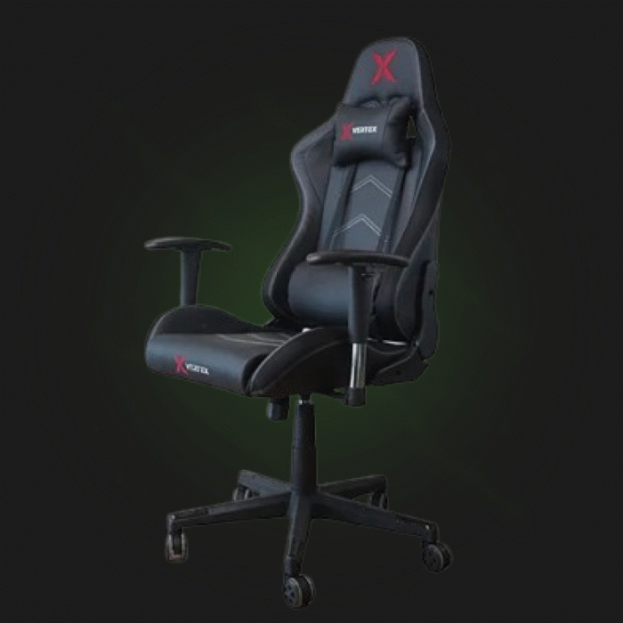 გეიმერული სავარძელი: Vertex Illidan Gaming Chair RGB Black - Image 2