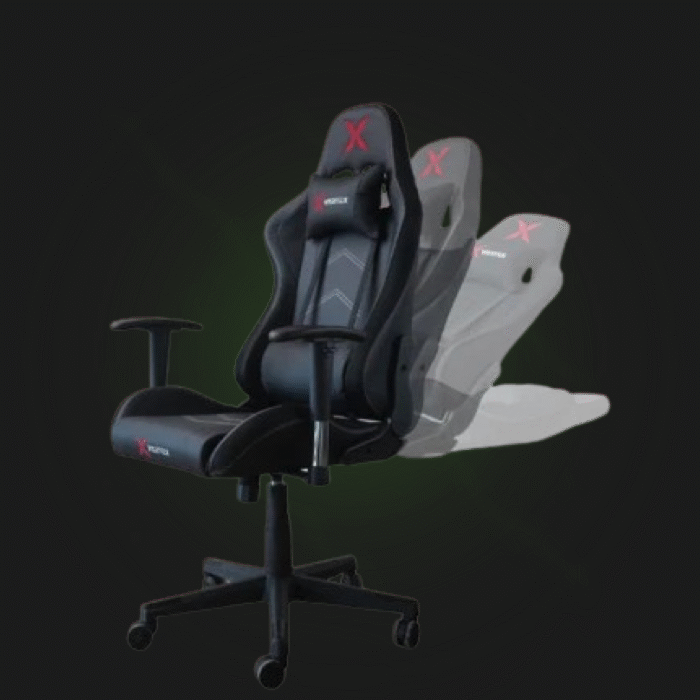გეიმერული სავარძელი: Vertex Illidan Gaming Chair RGB Black - Image 3