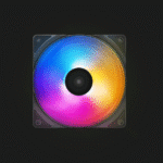 ქეისის ქულერი: DeepCool RF120 FS BLACK RGB - Image 2