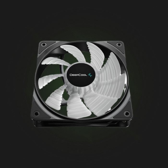 ქეისის ქულერი: DeepCool RF120 FS BLACK RGB - Image 3