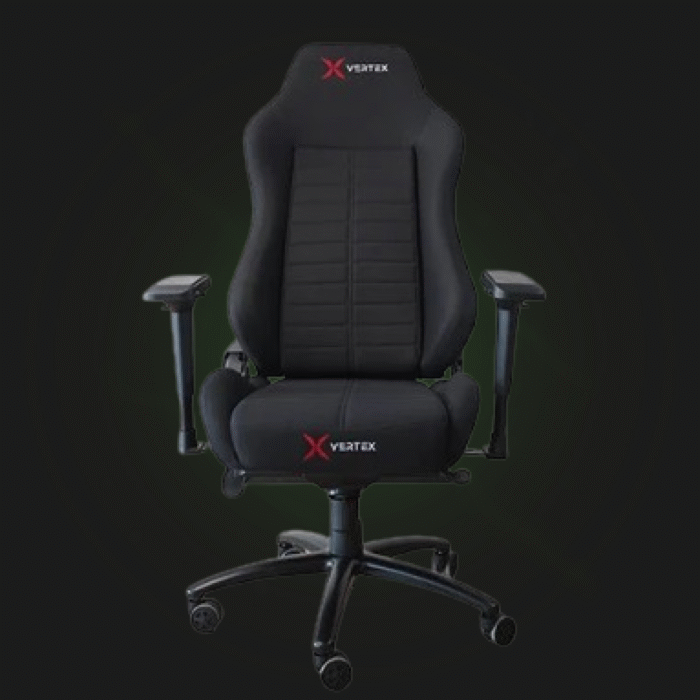 ეიმერული სავარძელი: Vertex Valakas Gaming Chair Black Fab - Image 3
