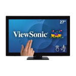 მონიტორი: Viewsonic TD2760 27" 1920x1080 MVA 6ms 60 Hz