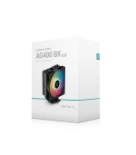 პროცესორის ქულერი: DeepCool AG400 Black A-RGB