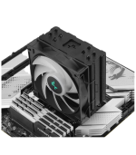 პროცესორის ქულერი: DeepCool AG400 Black A-RGB - Image 3